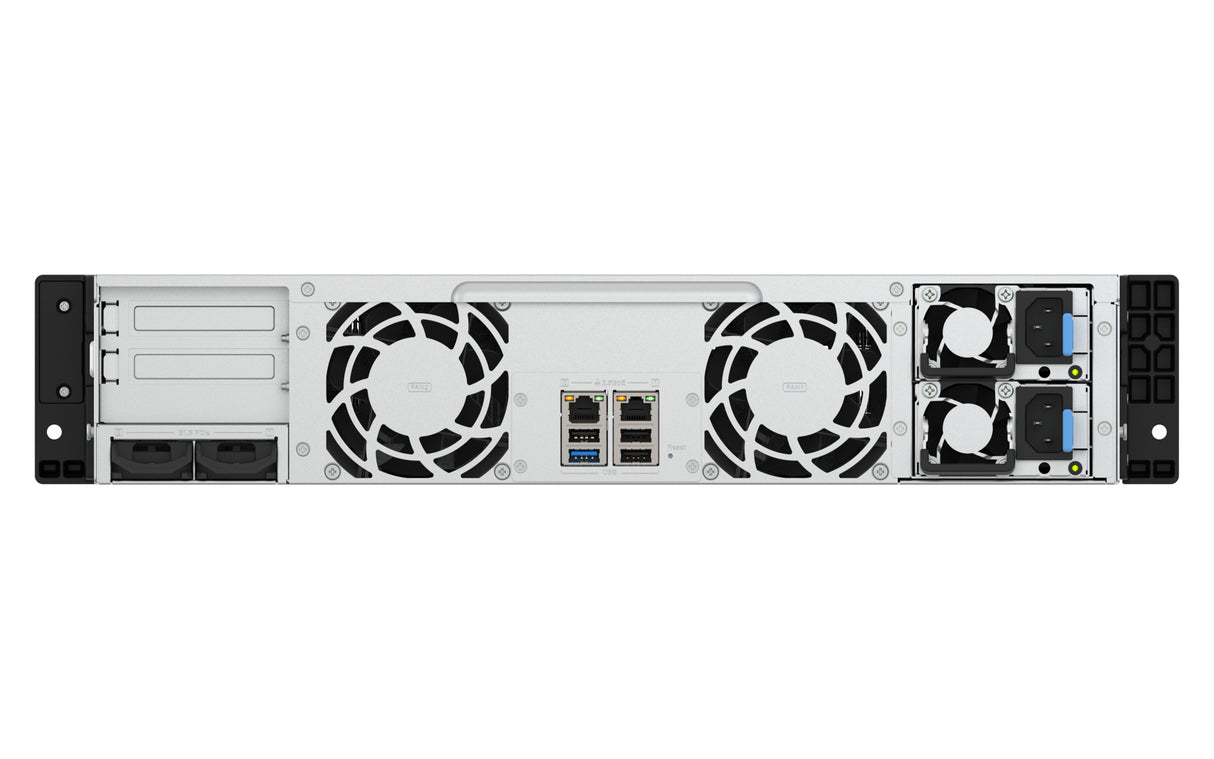 QNAP TS-H1465U-RP Storage server Rack (2U) 8 GB DDR5 0 TB QNAP QTS Black