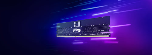 Kingston Technology FURY 64GB 6400MT/s DDR5 ECC Reg CL32 DIMM (Kit of 4) Renegade Pro XMP