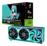 ASUS ROG Astral - -RTX5080-O16G-HATSUNE-MIKU-EDITION NVIDIA GeForce RTX 5080 16 GB GDDR7