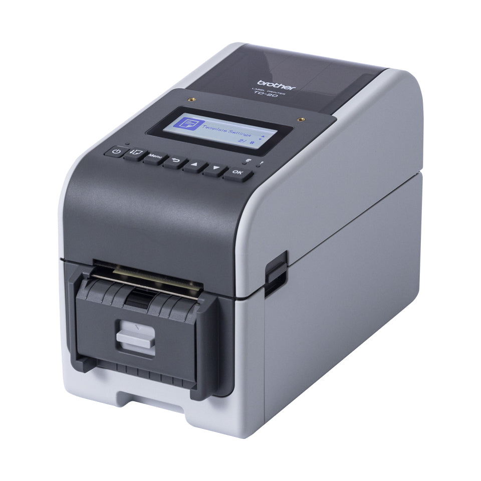 Brother TD-2350D300 label printer Direct thermal 300 x 300 DPI 152 mm/sec Wired & Wireless Ethernet LAN Wi-Fi Bluetooth