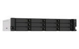 QNAP TS-1253DU-RP NAS Rack (2U) Intel® Celeron® J4125 4 GB DDR4 0 TB QNAP Turbo System Aluminium, Black