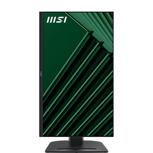 MSI PRO MP275PG 27 Inch Monitor, FHD (1920 x 1080), 100Hz, IPS, 1ms, 1x HDMI 1.4b, 1x DP 1.2a output, 1x D-Sub(VGA), Built-in Speakers, Anti-Glare, Anti-Flicker, Less Blue light, TÜV Certified, VESA, Kensington, 4-way adjustable stand, Black