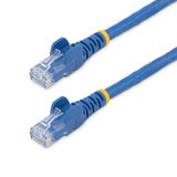StarTech.com 1 ft. CAT6 Ethernet cable - 10 Pack - Blue CAT6 Patch Cord - Snagless RJ45 Connectors - 24 AWG Copper Wire – UTP Ethernet Cable