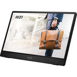 MSI Pro MP161 E2 Portable monitor Black 39.6 cm (15.6") LED 1920 x 1080 pixels
