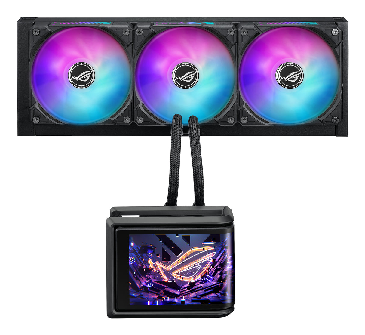 ASUS ROG Ryuo IV SLC 360 ARGB Processor All-in-one liquid cooler 12 cm Black