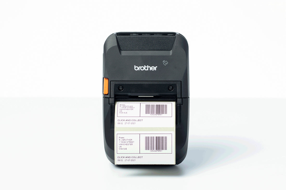 Brother RJ3230BL label printer Direct thermal 203 x 203 DPI 127 mm/sec Wireless Wi-Fi Bluetooth