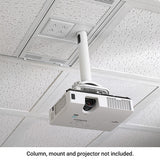 Chief 1' x 2' Above Suspended Ceiling Storage Box with Column Drop