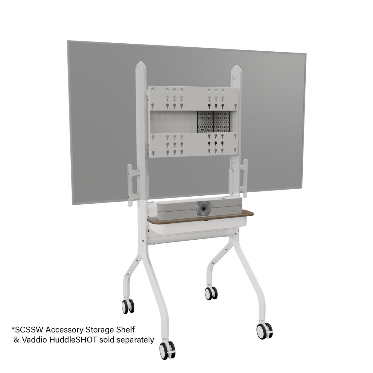 Chief Voyager Manual Height Adjustable AV Cart