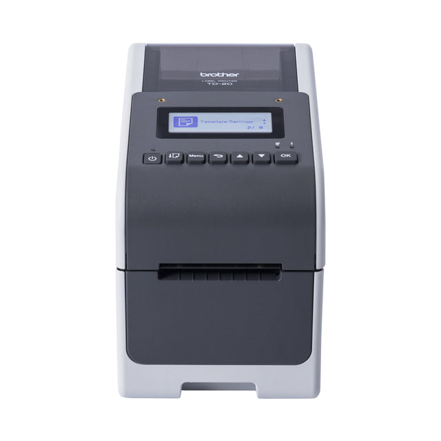 Brother TD-2350D300 label printer Direct thermal 300 x 300 DPI 152 mm/sec Wired & Wireless Ethernet LAN Wi-Fi Bluetooth
