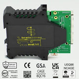 Brainboxes PE-405 network switch Unmanaged Fast Ethernet (10/100) Multicolour