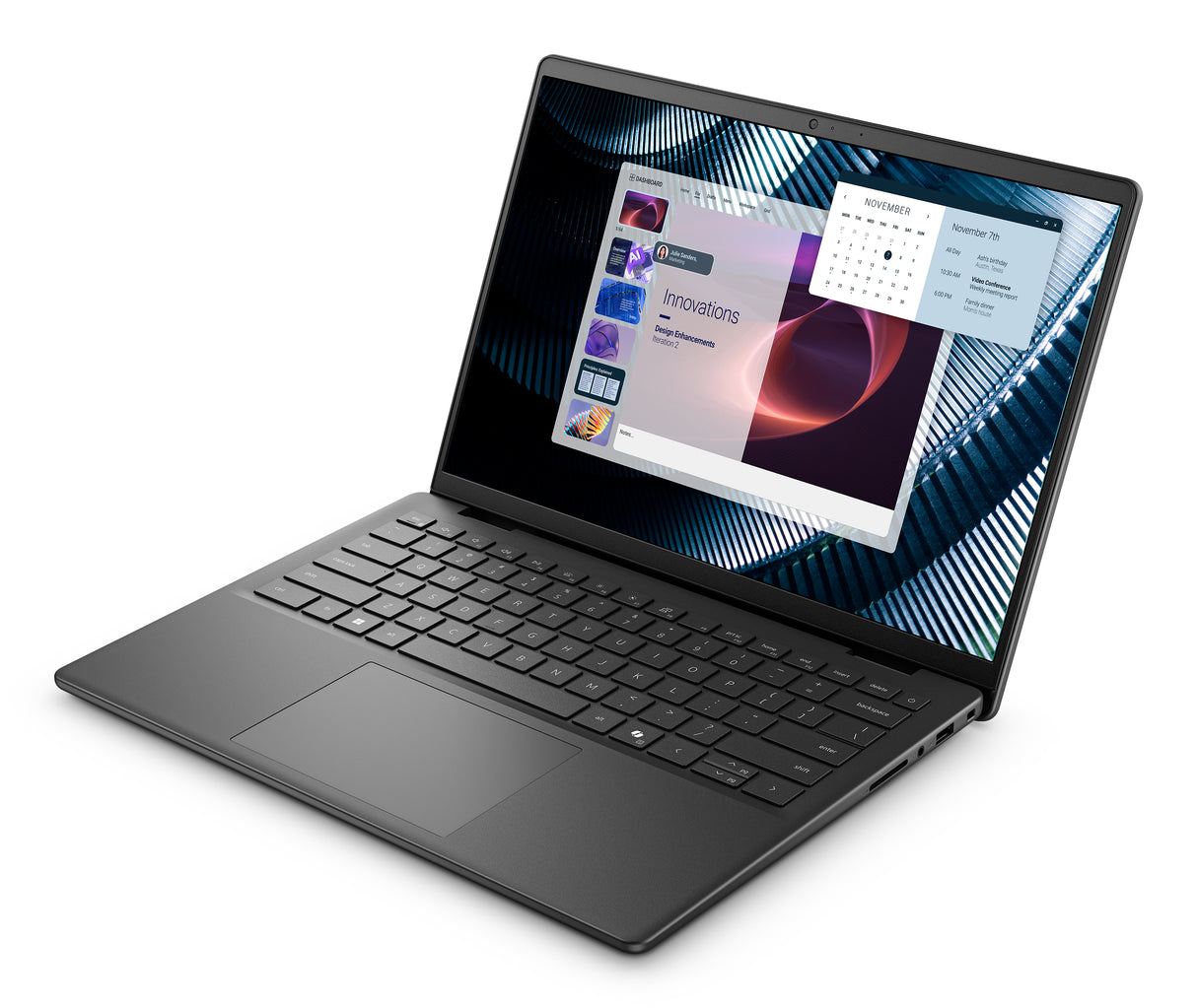 DELL Pro 14 Essential PV14250 Intel Core 5 120U Laptop 35.6 cm (14") Full HD+ 16 GB DDR5-SDRAM 512 GB SSD Wi-Fi 6 (802.11ax) Windows 11 Pro US English Black