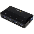 StarTech.com 4-Port USB 3.0 Hub (5Gbps) plus Dedicated Charging Port - 1 x 2.4A Port