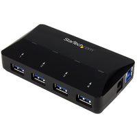 StarTech.com 4-Port USB 3.0 Hub (5Gbps) plus Dedicated Charging Port - 1 x 2.4A Port