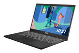 MSI Modern 15 B12M-093CA Intel® Core™ i5 i5-1235U Laptop 39.6 cm (15.6") Full HD 16 GB DDR4-SDRAM 512 GB SSD Wi-Fi 6 (802.11ax) Windows 11 Home Black