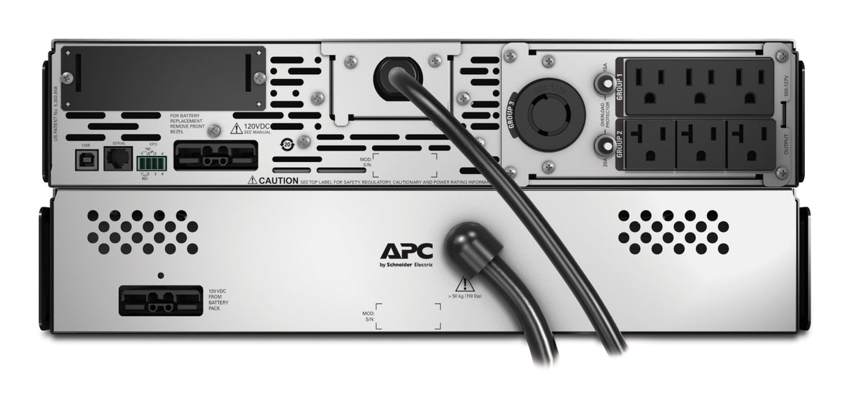 APC Smart-UPS X 3000VA uninterruptible power supply (UPS) Line-Interactive 3 kVA 2700 W 7 AC outlet(s)