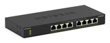 NETGEAR GS308LP Unmanaged Gigabit Ethernet (10/100/1000) Power over Ethernet (PoE) Desktop Black