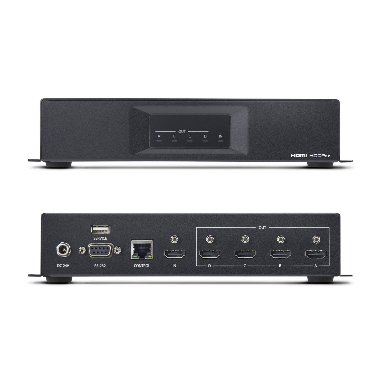 StarTech.com 2x2 HDMI Video Wall Controller - 4K 60Hz HDMI 2.0 Video Input to 4x 1080p Output - Video Wall Processor for Multi Screen Display - Video Wall Splitter - RS232/Ethernet Control - TAA