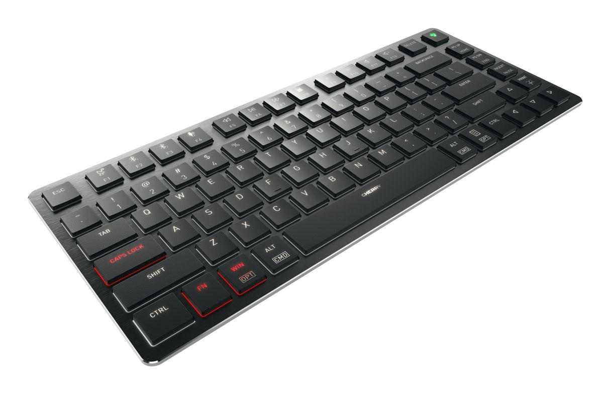 CHERRY KW X ULP 2.0 MINI keyboard Home/Office USB + RF Wireless + Bluetooth QWERTY US English Black