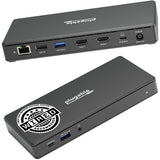 Plugable Technologies UD-MSTH2 laptop dock/port replicator Wired USB 3.2 Gen 2 (3.1 Gen 2) Type-C Black