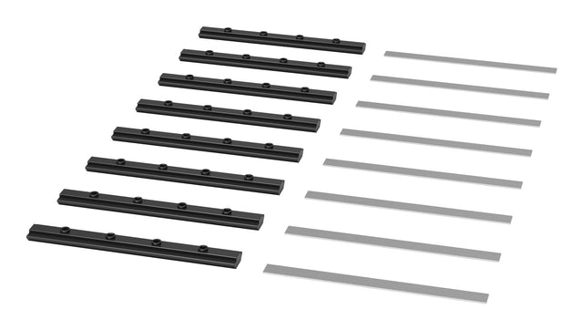 APC NetShelter Aisle Containment, Straight Connector, Set of 8, Black
