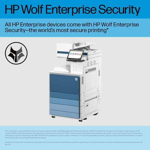 HP LaserJet Enterprise 8601z Multifunction Black and white Printer, Only Ethernet; Duplex; Copier, Scanner