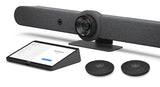 Logitech Rally Bar Mini Room Kit, Rally Bar Mini + Tap Cat5e + Mics