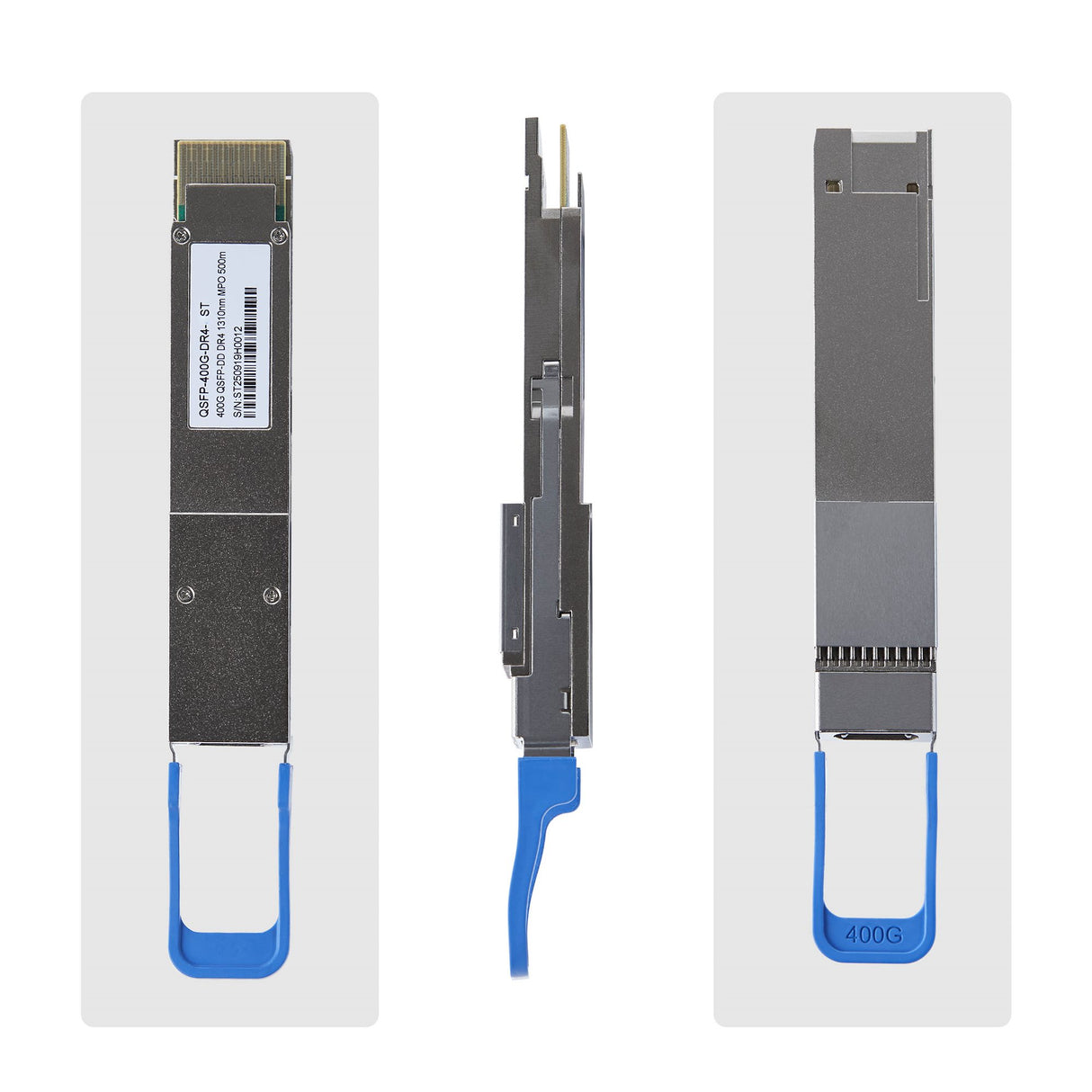 StarTech.com Cisco QDD-400G-DR4-S Compatible QSFP-DD Module, 400Gbps Single Mode Fiber (SMF), 500m [1640ft], MPO Transceiver, 1310nm