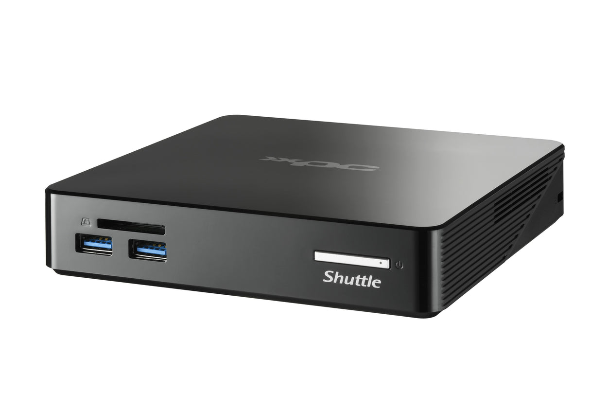 Shuttle XPC Nano System NS03A, Android OS, Rockchip RK3568, 2 GB RAM, 32GB eMMC, 2 xHDMI, 1x LAN, Wifi, fanless, 24/7 permanent operation