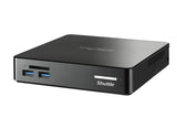 Shuttle XPC Nano System NS03A, Android OS, Rockchip RK3568, 2 GB RAM, 32GB eMMC, 2 xHDMI, 1x LAN, Wifi, fanless, 24/7 permanent operation