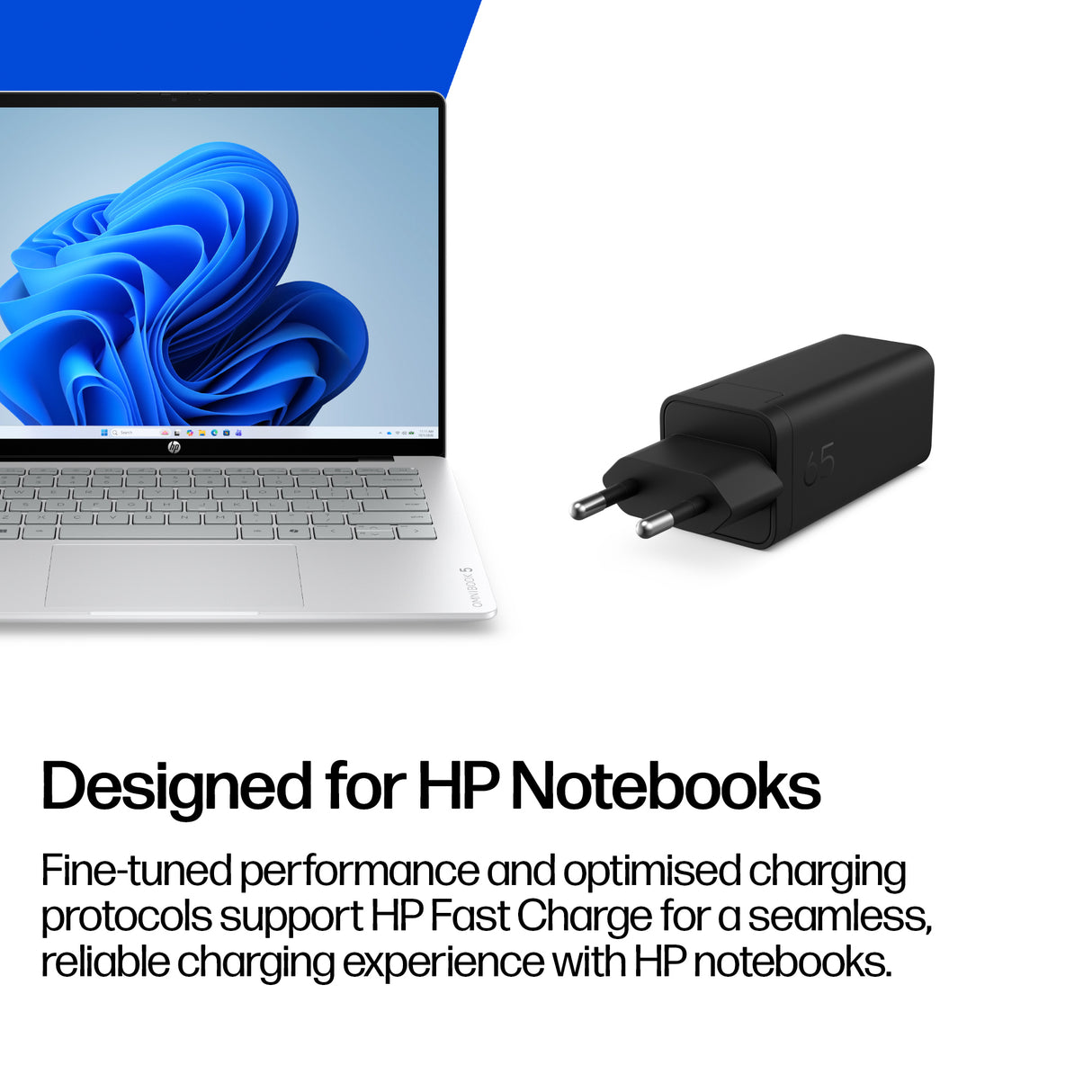HP 65W GaN Wall Charger