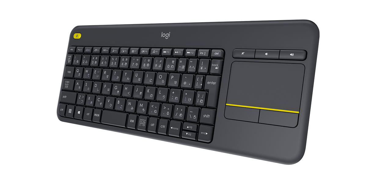 Logitech K400 Plus keyboard Universal RF Wireless AZERTY French Black