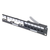 APC Data Distribution 1U Panel, Holds 4 each Data Distribution Cables for a Total of 24 Ports