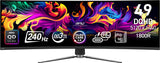 MSI MPG 491CQPX QD-OLED computer monitor 124.5 cm (49") 5120 x 1440 pixels Dual QHD Black