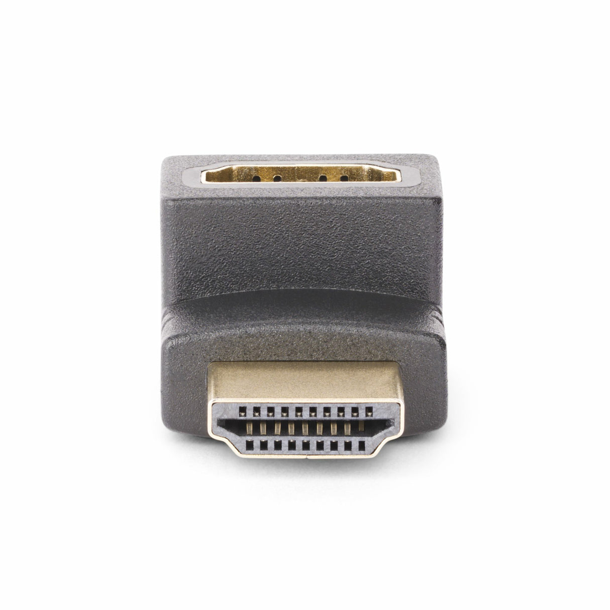 StarTech.com Up Angle HDMI 2.0 Adapter, Male to Female, Vertical 90-Degree Angled HDMI Port Saver, 4K 60Hz, High Speed HDMI Connector Extension, M/F