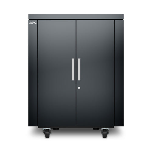 APC AR4018X431 rack cabinet 18U Freestanding rack Black
