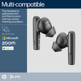 HP Poly Poly Voyager Focus 2 UC Headset +USB-A to USB-C Cable +Charging Stand