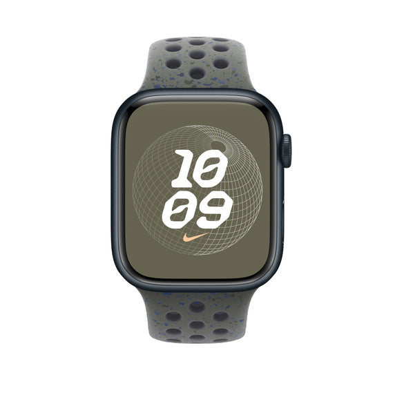 Apple MUVC3AM/A smart wearable accessory Band Khaki Aluminium, Fluoroelastomer