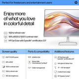 HP Series 5 23.8 inch FHD Monitor - 524sf