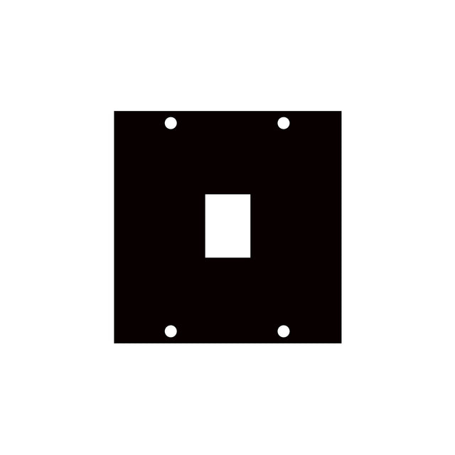 Middle Atlantic UCP Module without Keystone Punchout