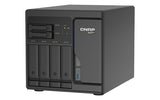 QNAP TS-h686 NAS Tower Intel® Xeon® D D-1602 8 GB DDR4 0 TB QuTS hero Black