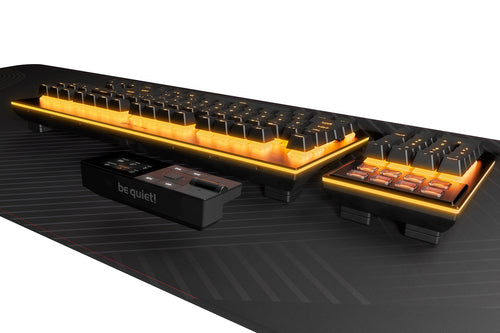be quiet! Dark Mount Silent Linear US ANSI keyboard Gaming USB QWERTY US English Black