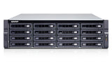 QNAP TDS-16489U R2 NAS Rack (3U) Intel® Xeon® E5 v4 E5-2620V4 64 GB DDR4 0 TB Aluminium, Black
