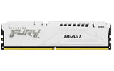 Kingston Technology FURY Beast 32GB 6000MT/s DDR5 CL30 DIMM (Kit of 2) White EXPO
