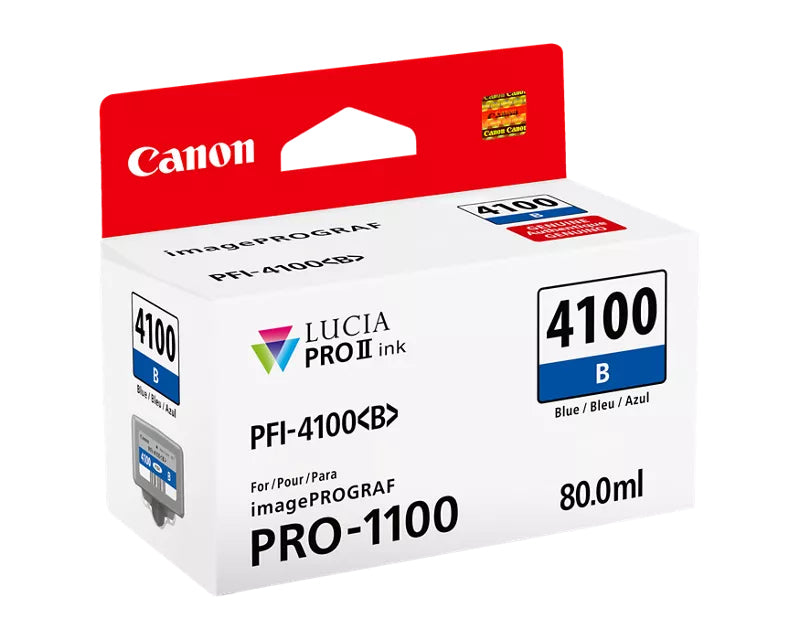 Canon LUCIA PRO II PFI-4100 Blue Ink Tank