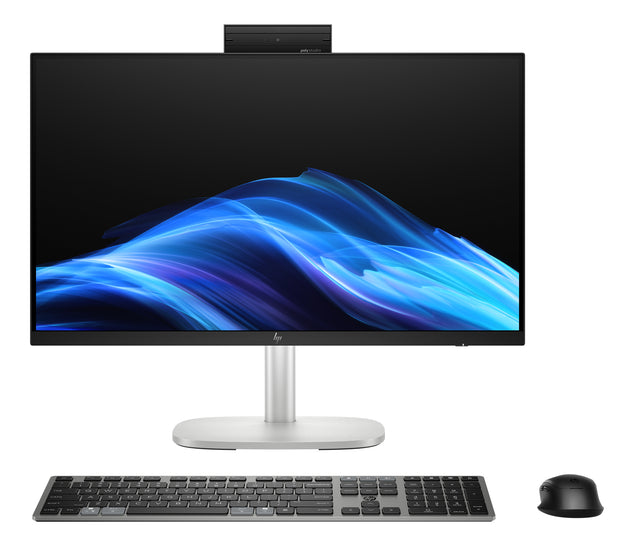HP EliteStudio 8 All-in-One G1i AI PC Wolf Pro Security Edition Intel Core Ultra 5 235 60.5 cm (23.8") 1920 x 1080 pixels Touchscreen All-in-One PC 16 GB DDR5-SDRAM 512 GB SSD Windows 11 Pro Wi-Fi 7 (802.11be) Silver