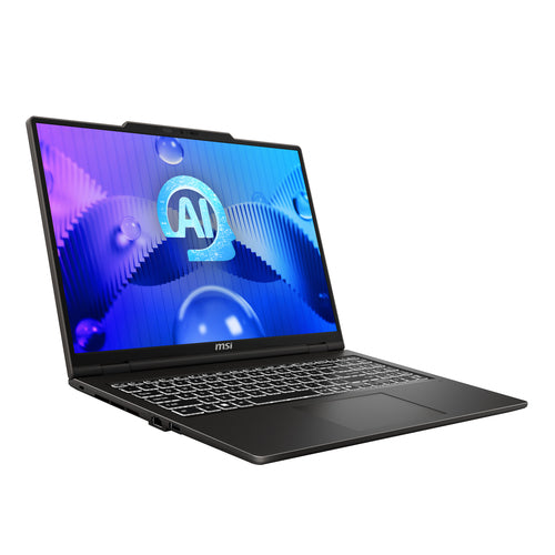 MSI Venture 16 AI A1MG-030CA Intel Core Ultra 7 155H Laptop 40.6 cm (16") 2K Ultra HD 16 GB DDR5-SDRAM 1 TB SSD Wi-Fi 6E (802.11ax) Windows 11 Home Grey
