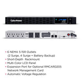 CyberPower PFC Sinewave uninterruptible power supply (UPS) Line-Interactive 0.7 kVA 400 W 6 AC outlet(s)