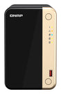 QNAP TS-264 NAS Tower Intel® Celeron® N5095 8 GB 0 TB QNAP QTS Black, Gold