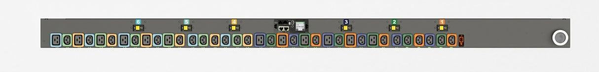 Vertiv Geist MNU5MHB1-36PNB8-5CS15A0A10-S-A power distribution unit (PDU) 36 AC outlet(s) 0U Black