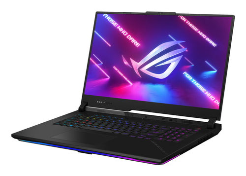 ASUS ROG Strix SCAR 17 G733PZ-XS96 laptop AMD Ryzen™ 9 7945HX 43.9 cm (17.3") Wide Quad HD 32 GB DDR5-SDRAM 1 TB SSD NVIDIA GeForce RTX 4080 Wi-Fi 6E (802.11ax) Windows 11 Pro Black